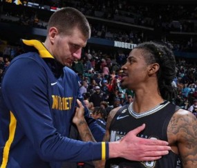 华体会官网-西部巅峰之战一边倒 灰熊展现季后赛强度狂胜掘金